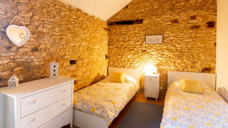 Gite 1 Family Bedroom - La Borie Gites Holiday Accommodation Dordogne Lot France